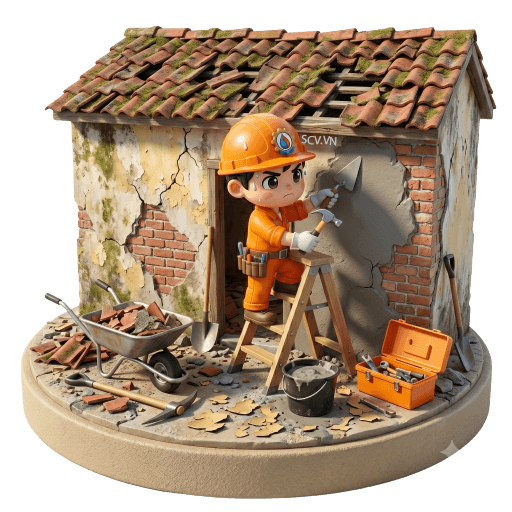 Cải tạo sửa chữa nhà cũ