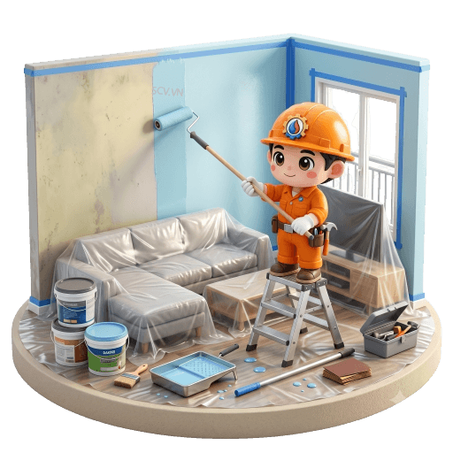 Dịch vụ sơn nhà trọn gói