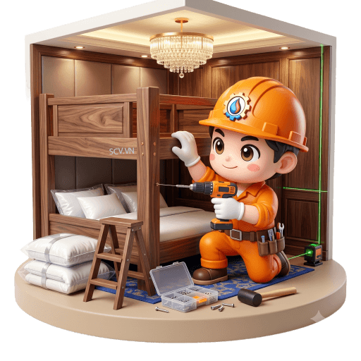 Đóng Giường Tầng Gỗ Khách Sạn