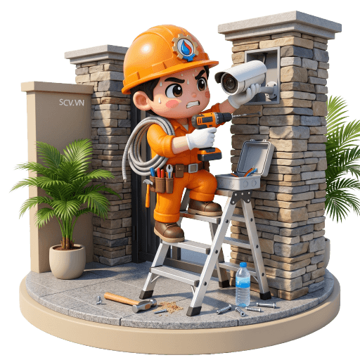 Lắp Camera Ngoài Trời
