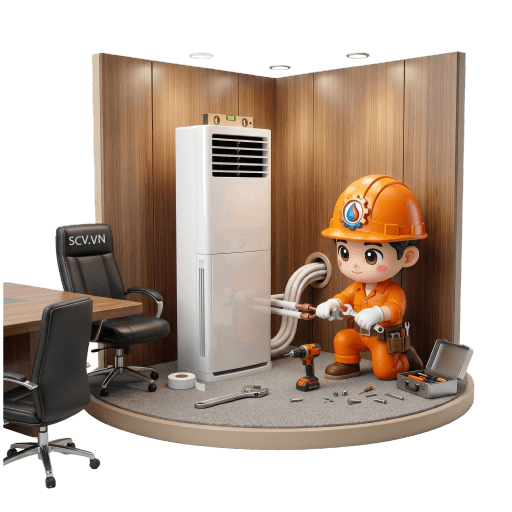 Lắp đặt điều hòa tủ đứng