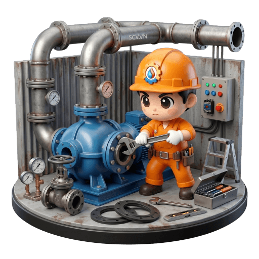 Lắp đặt - sửa máy bơm công nghiệp