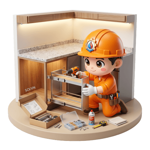 Lắp Đặt Và Thay Thế Phụ Kiện Tủ Bếp