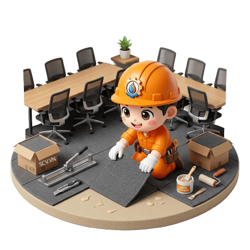 Lắp thảm trải sàn