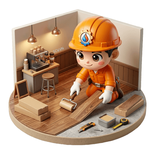 Lát sàn nhựa giả gỗ