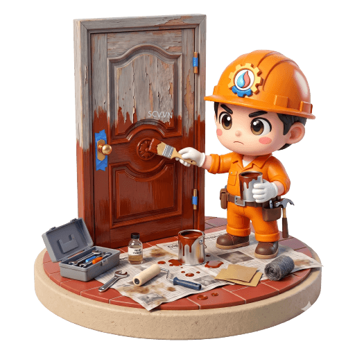 Sơn Dầu Cửa Gỗ