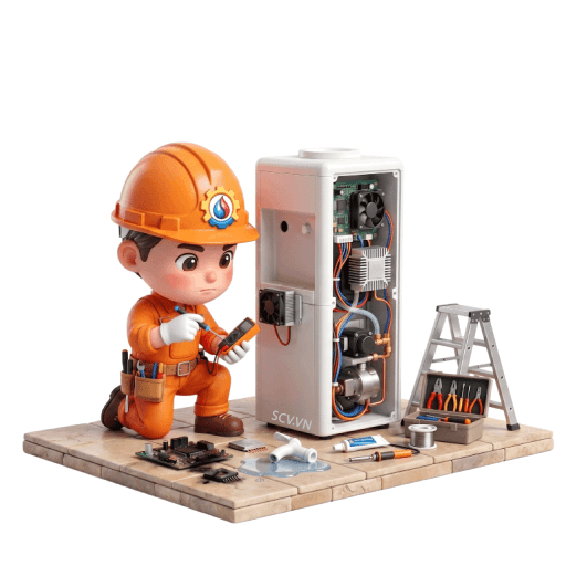 Sửa cây nước làm lạnh bằng chip điện tử