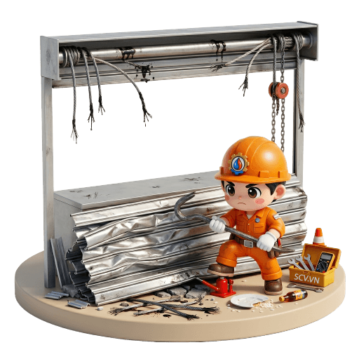 Sửa Cửa Cuốn Bị Sập