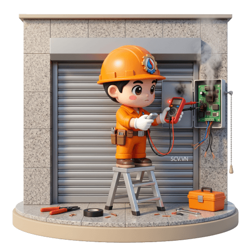 Sửa Cửa Cuốn Không Mở Được
