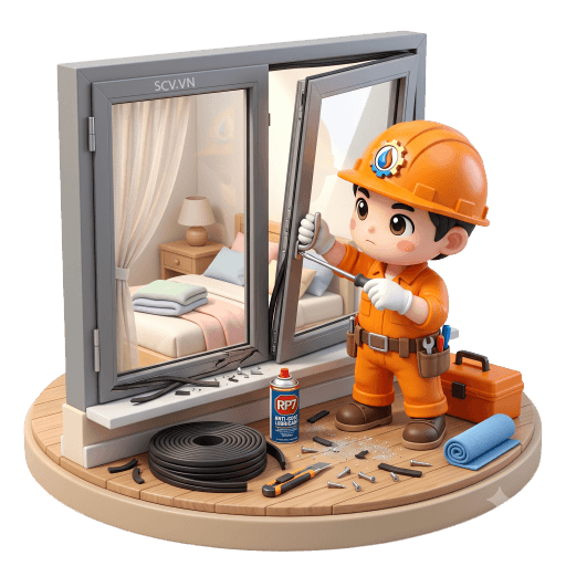 Sửa cửa nhôm kính