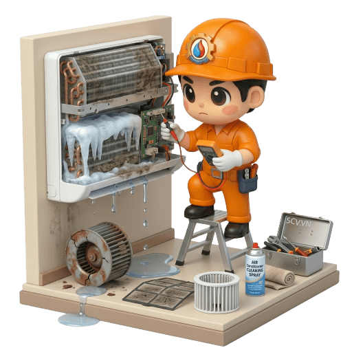 Sửa Máy Lạnh Treo Tường