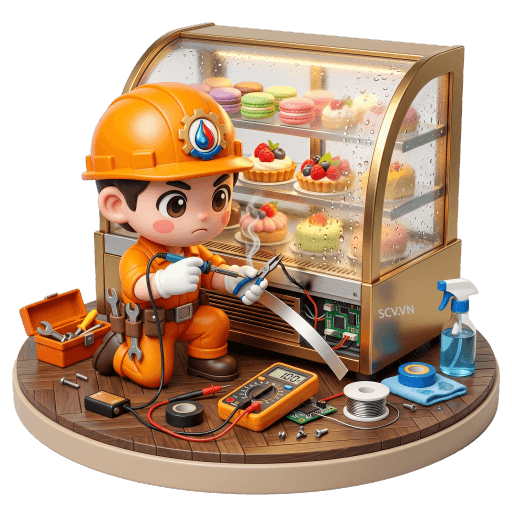 Sửa tủ bánh kem