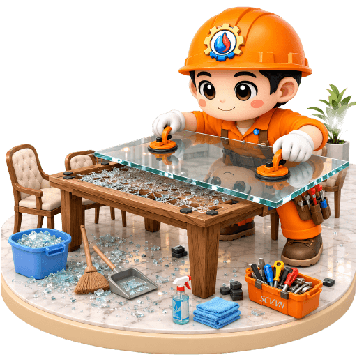 Thay kính bị vỡ