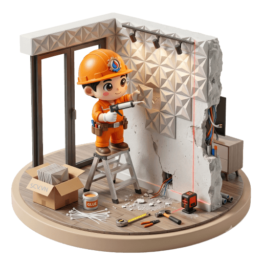 Trang Trí Nội Thất PVC 3D