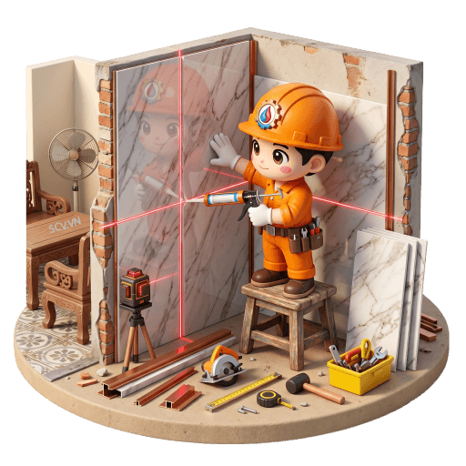 Trang Trí Nội Thất PVC Vân Đá