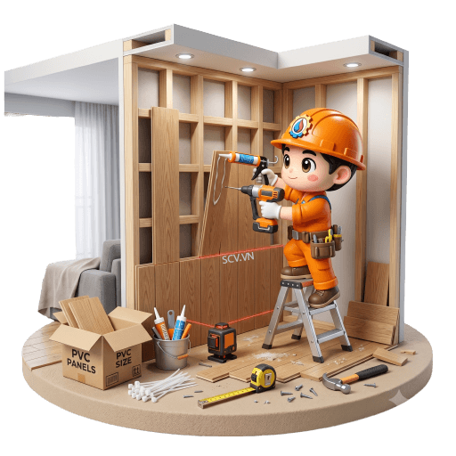 Trang Trí Nội Thất PVC Vân Gỗ