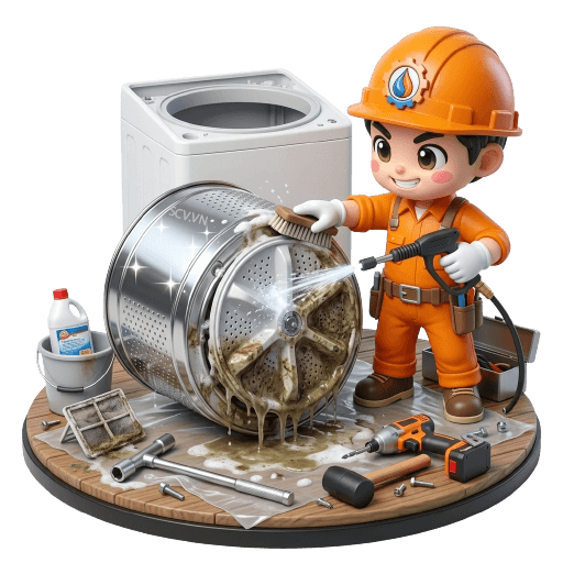 Vệ sinh máy giặt lồng đứng