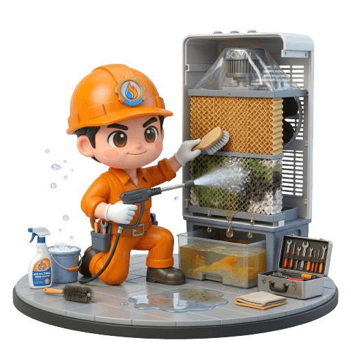 Vệ sinh quạt hơi nước