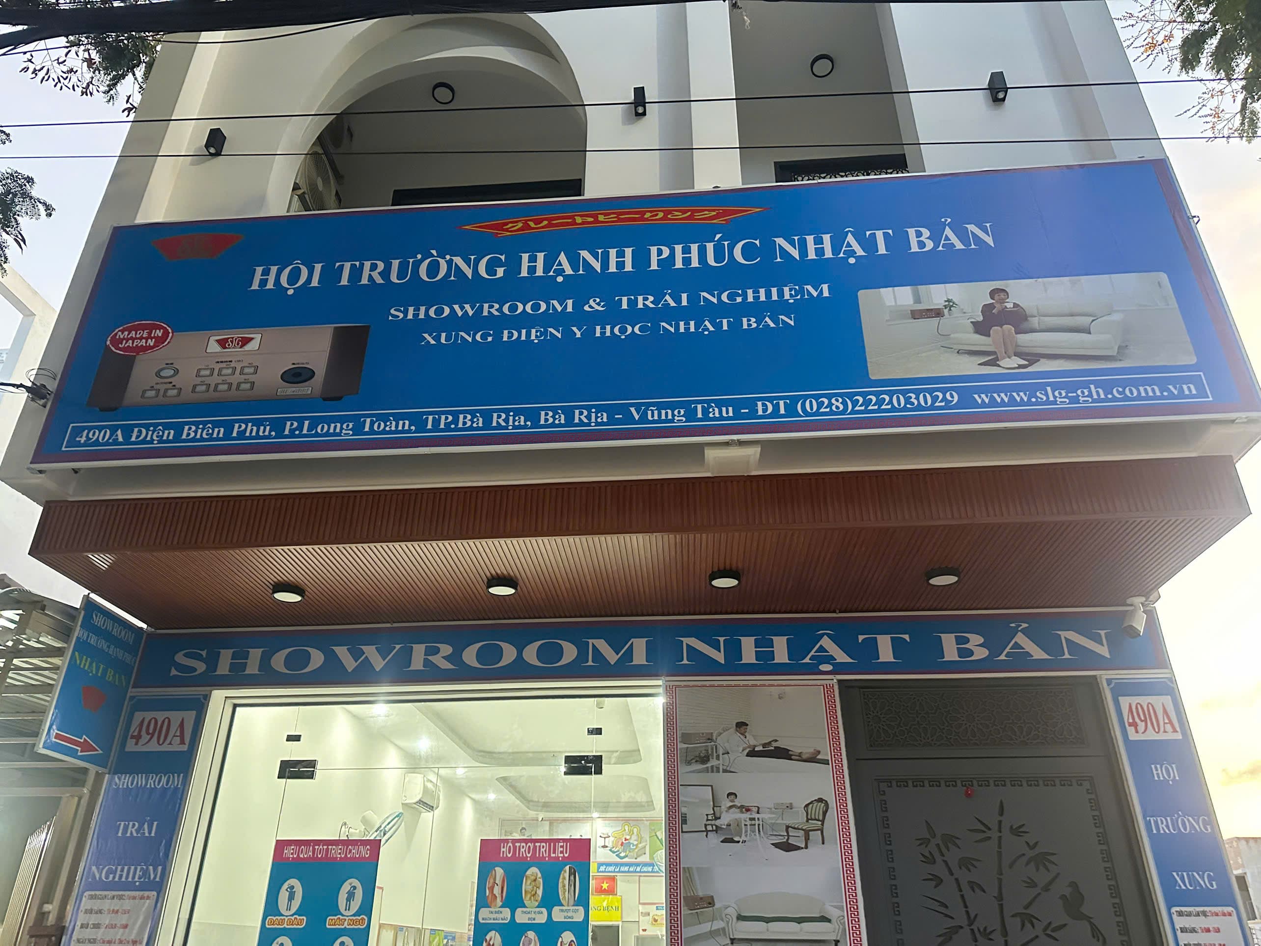 Thi Công Showroom Hội Trường Hạnh Phúc Bà Rịa