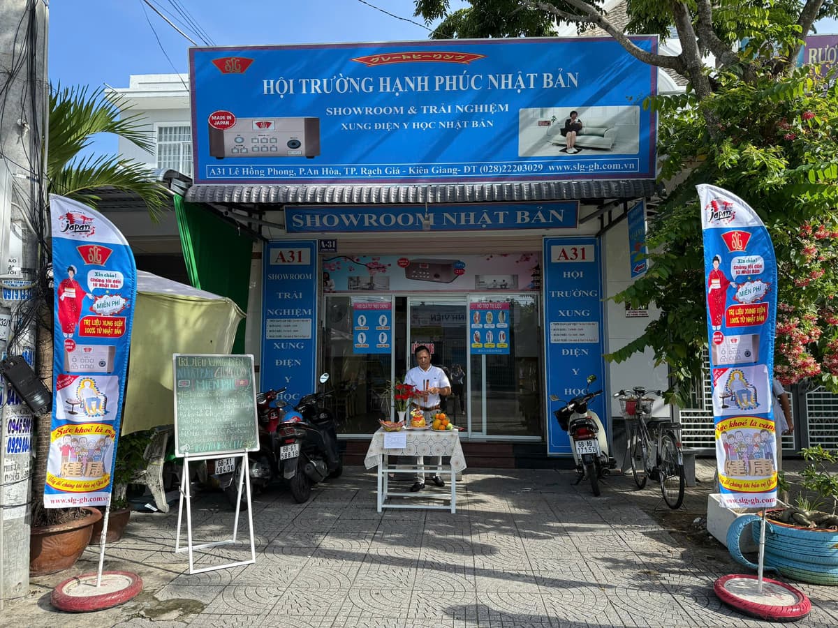 Thi Công Showroom Hội Trường Hạnh Phúc Rạch Giá