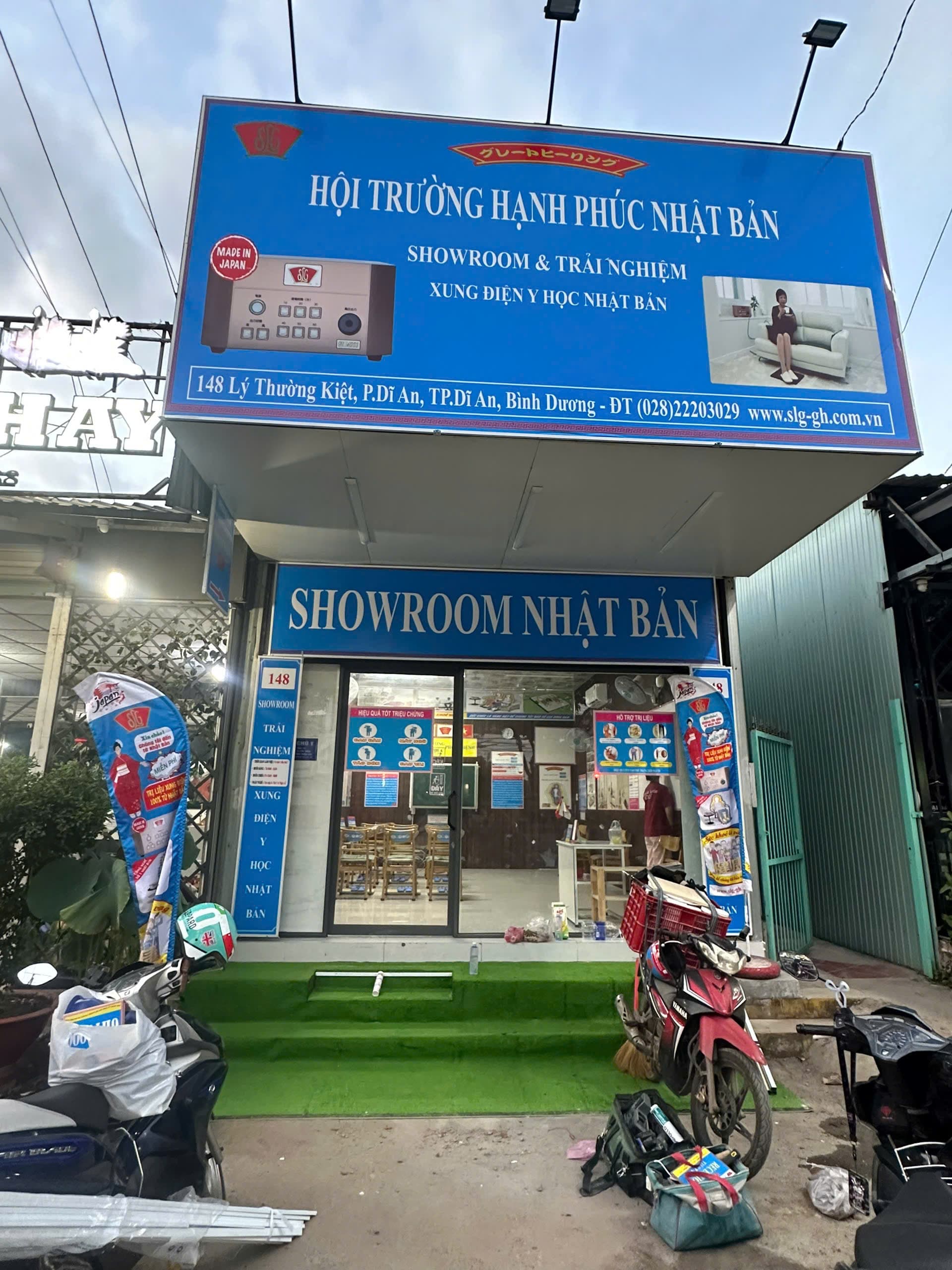 Thi Công Showroom Hội Trường Hạnh Phúc Dĩ An