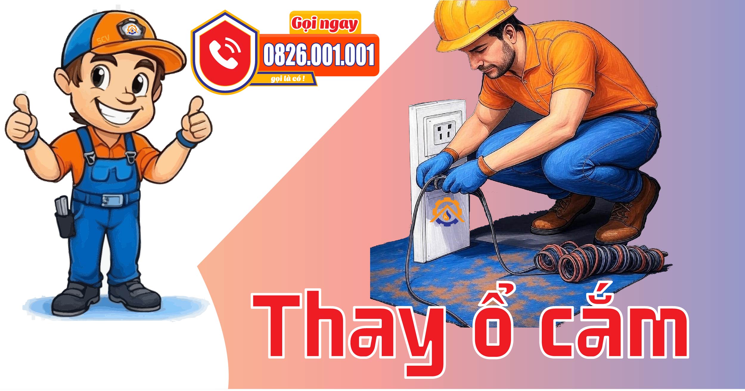 Thay Ổ Cắm Điện Chuyên Nghiệp Tại Suachuaviet.com