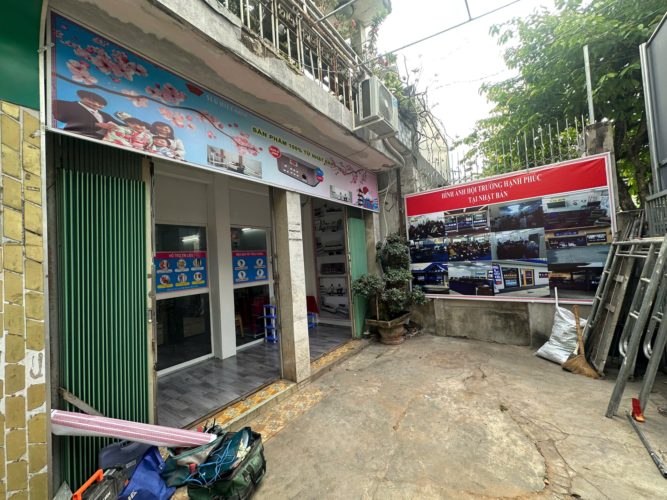 Khu vực trưng bày thiết bị GH9000 tại showroom Bến Tre