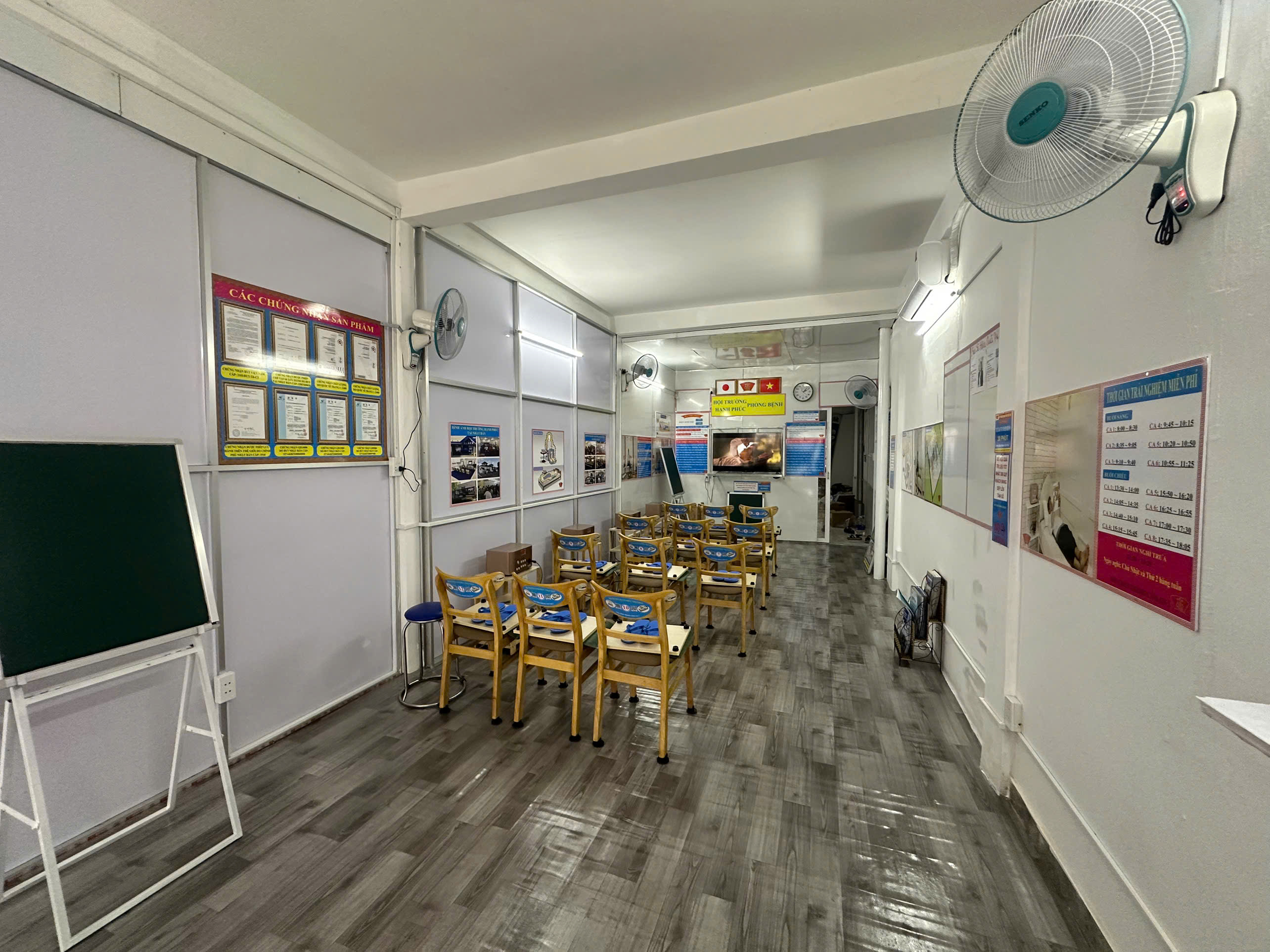 Không gian cộng đồng tại showroom Bến Tre