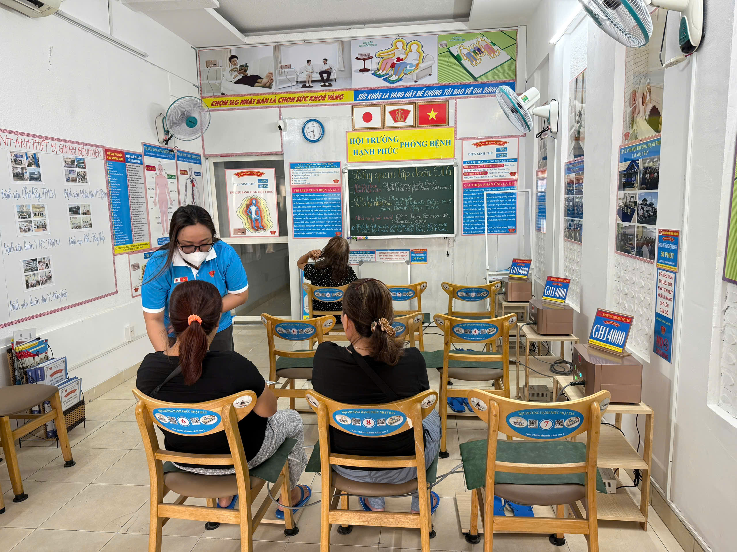 Khu vực trưng bày GH14000 tại showroom Gò Vấp